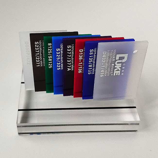 Bảng PMMA Acrylic màu sắc tôn trọng 5 mm cho bảng hiệu ngoài trời