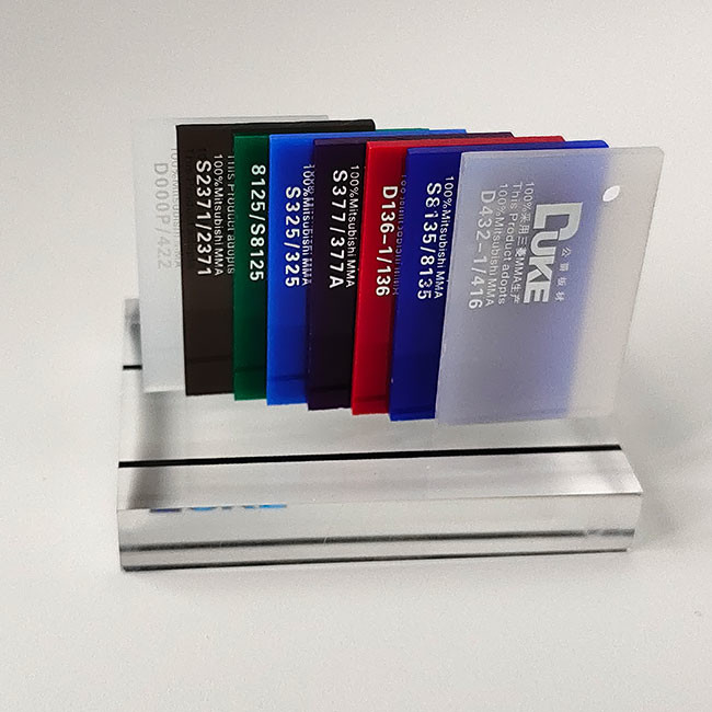 Bảng PMMA Acrylic màu sắc tôn trọng 5 mm cho bảng hiệu ngoài trời