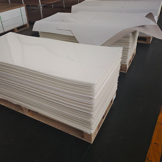 Mitsubishi MMA Raw Material 100% Virgin Cast Acrylic Sheet White Opal Cast Acrylic Sheet