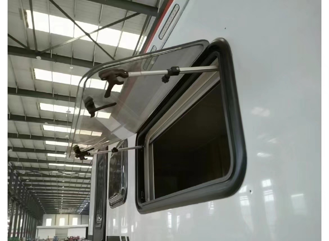 Bảng Acrylic màu xám đậm cho xe RV giải trí Camper xe tải đẩy ra cửa sổ