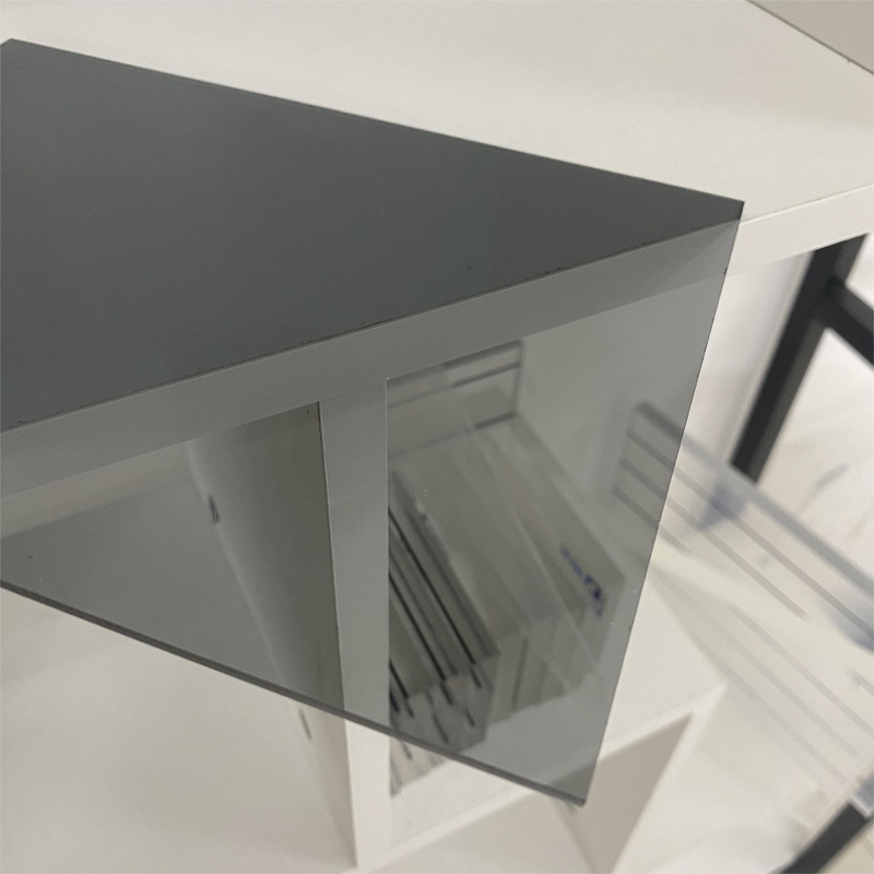 Bảng Acrylic màu xám đậm cho xe RV giải trí Camper xe tải đẩy ra cửa sổ