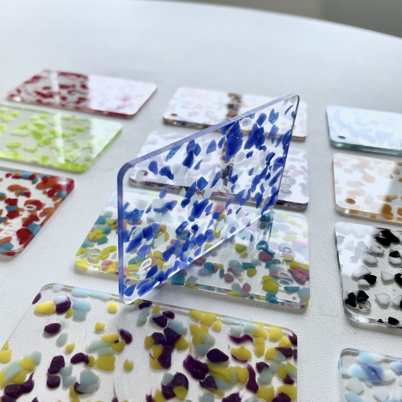 3mm Transparent màu đặc biệt có mẫu Acrylic Plexiglass Panel cho đồ trang trí thủ công