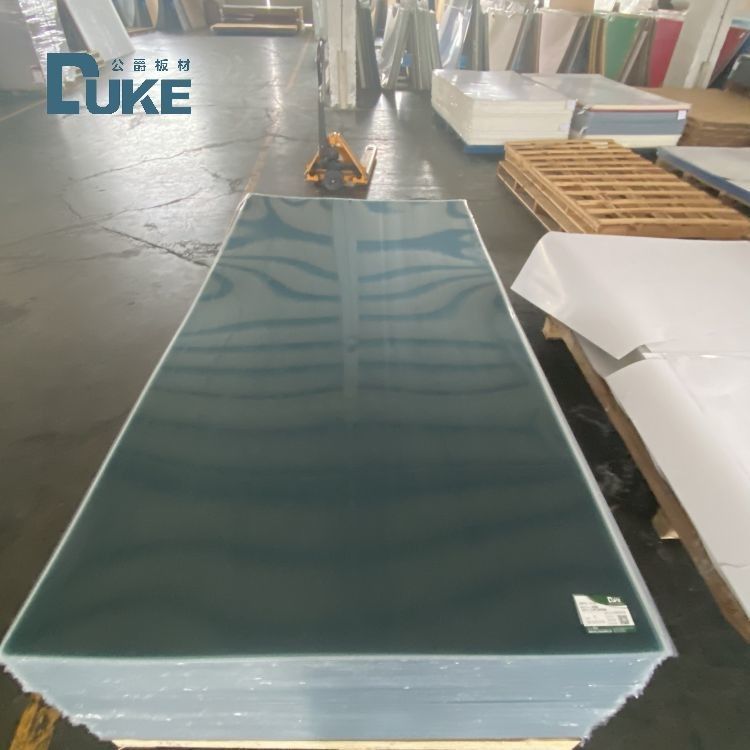 Bảng Acrylic đúc Duke cấp quang học 100% Virgin Mitsubishi MMA Độ minh bạch cao 92% Độ chính xác gương 10mm 2mm UV có thể in nhựa