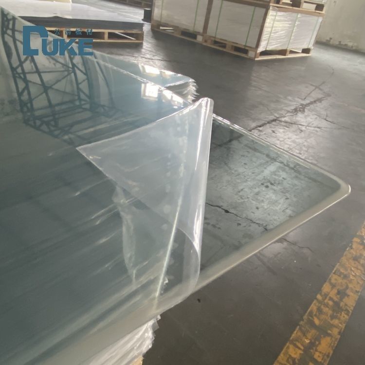 Bảng Acrylic đúc Duke cấp quang học 100% Virgin Mitsubishi MMA Độ minh bạch cao 92% Độ chính xác gương 10mm 2mm UV có thể in nhựa