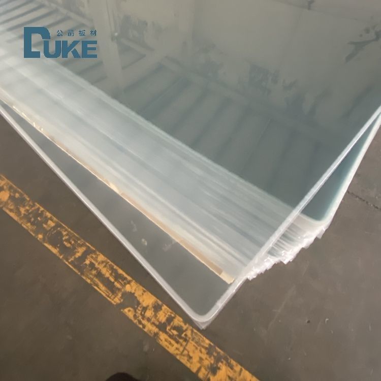 Bảng Acrylic đúc Duke cấp quang học 100% Virgin Mitsubishi MMA Độ minh bạch cao 92% Độ chính xác gương 10mm 2mm UV có thể in nhựa