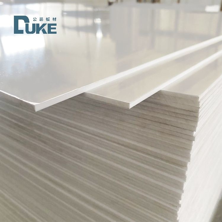 Không có mùi Opal Cream trắng bóng kết thúc vệ sinh Acrylic Sheet cho trang trí nhà