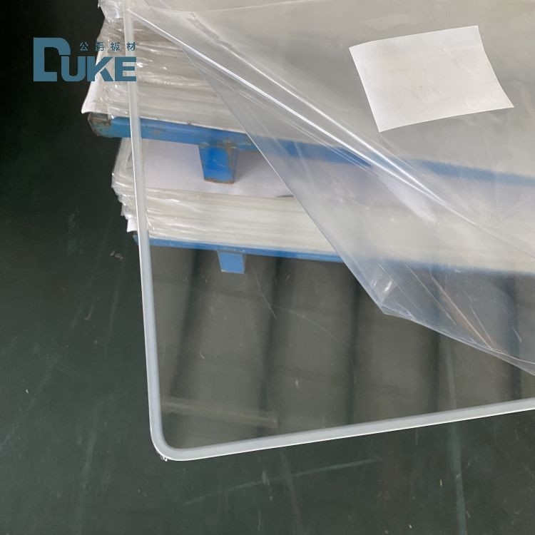 Bảng Acrylic đúc chất lượng quang học Duke 100% Virgin Mitsubishi MMA Độ tinh tế cao 92% Độ chính xác gương 10mm 2mm UV Board Cutting