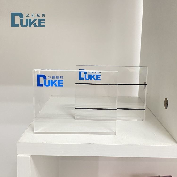 Công ty sản xuất Duke 8mm chống tia cực tím Acrylic Board 20x30ft Soundproof Rào UV 4mm PMMA cho khắc xây dựng đô thị bao gồm