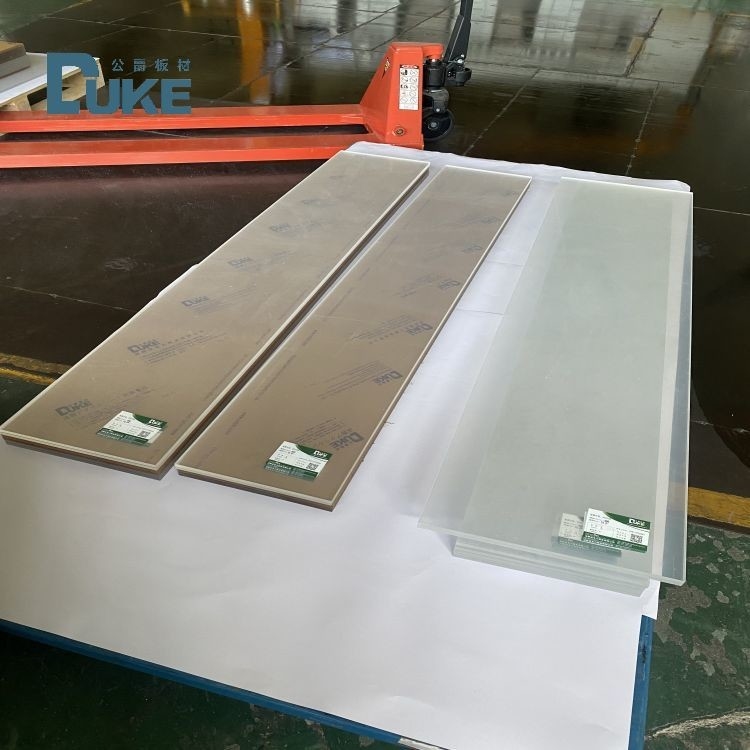 Phòng chống vàng tùy chỉnh Clear Acrylic Bảng dày PMMA Panel cho cửa sổ ngoài trời CNC cắt 10mm