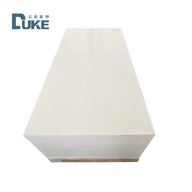 DUKE Phòng vệ sinh lớp chống nấm mốc 3mm Phòng tắm PMMA màu trắng Thiết kế tùy chỉnh tấm Acrylic đúc PE 5mm 8mm Dịch vụ cắt tùy chỉnh