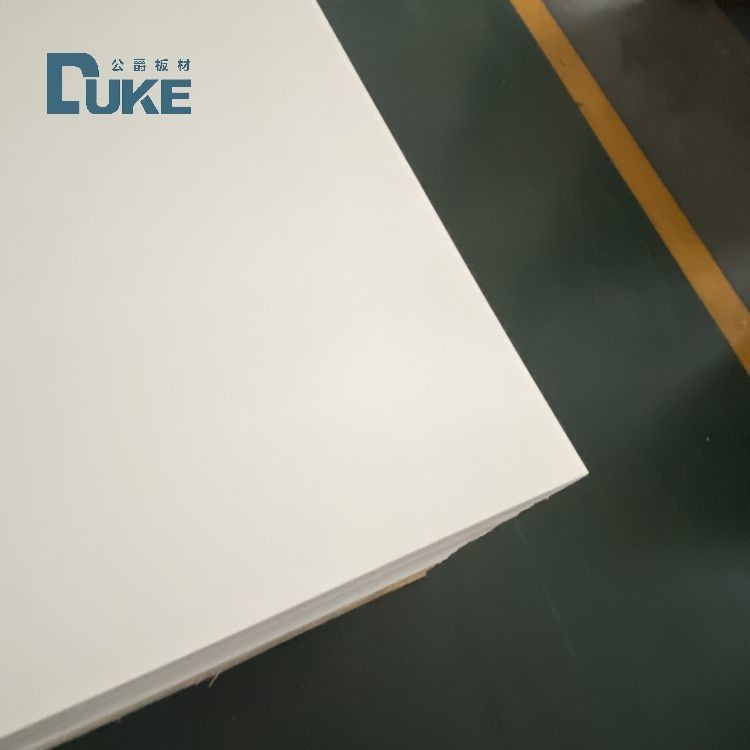 DUKE Phòng vệ sinh lớp chống nấm mốc 3mm Phòng tắm PMMA màu trắng Thiết kế tùy chỉnh tấm Acrylic đúc PE 5mm 8mm Dịch vụ cắt tùy chỉnh