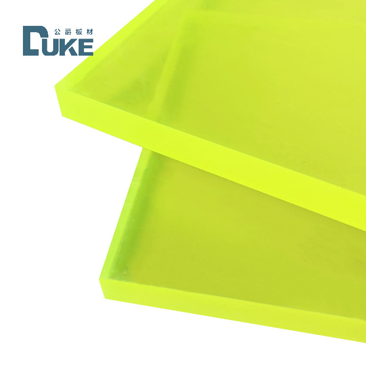 15mm dày màu Plexi màu sắc Acrylic Bảng nhựa cho biển báo