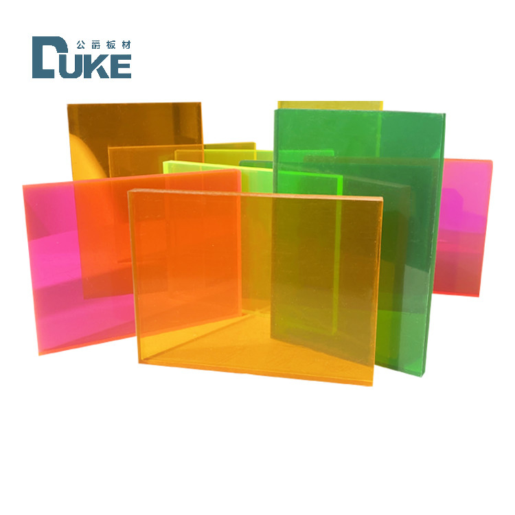 15mm dày màu Plexi màu sắc Acrylic Bảng nhựa cho biển báo