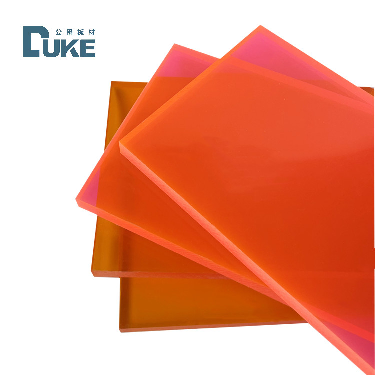 Kích thước tùy chỉnh Bảng Acrylic PMMA màu rắn xuyên suốt
