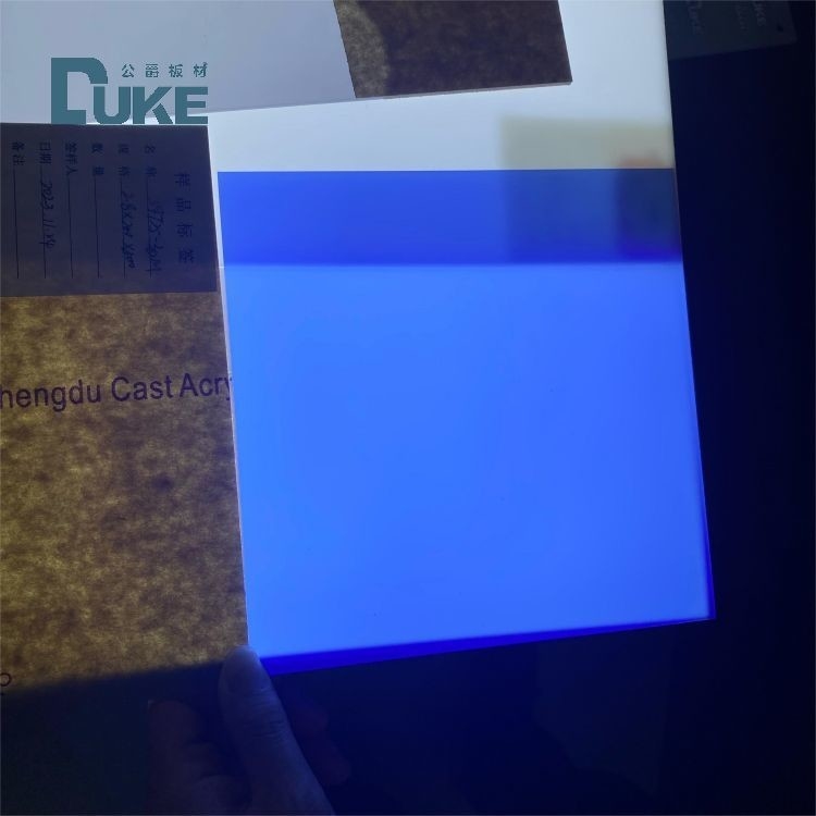 Duke Blue And White Day& Night Acrylic Sheet Cho Khóa đèn LED Quảng cáo hiển thị