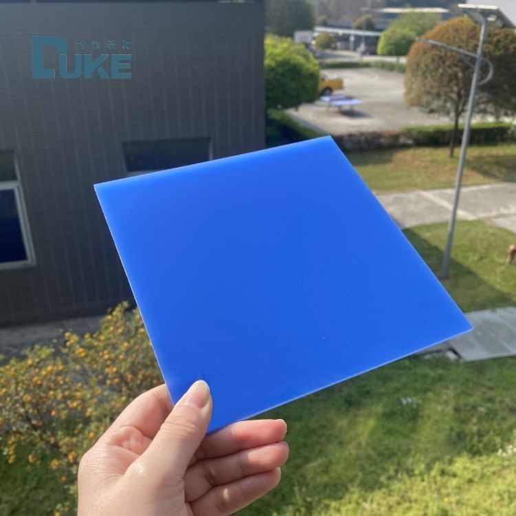 Blue And White Plexiglass Panel Blue Sign Color Change Acrylic Cho sử dụng ban đêm