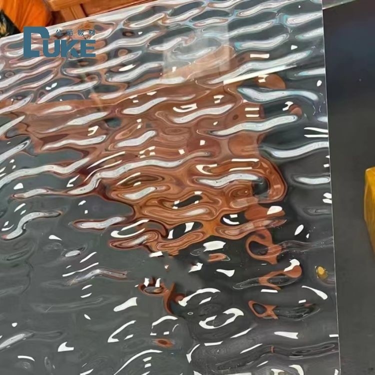 Mẫu trang trí Reeded Grey Acrylic Perspex Sheet 1220 * 2440mm cho trang trí nội thất