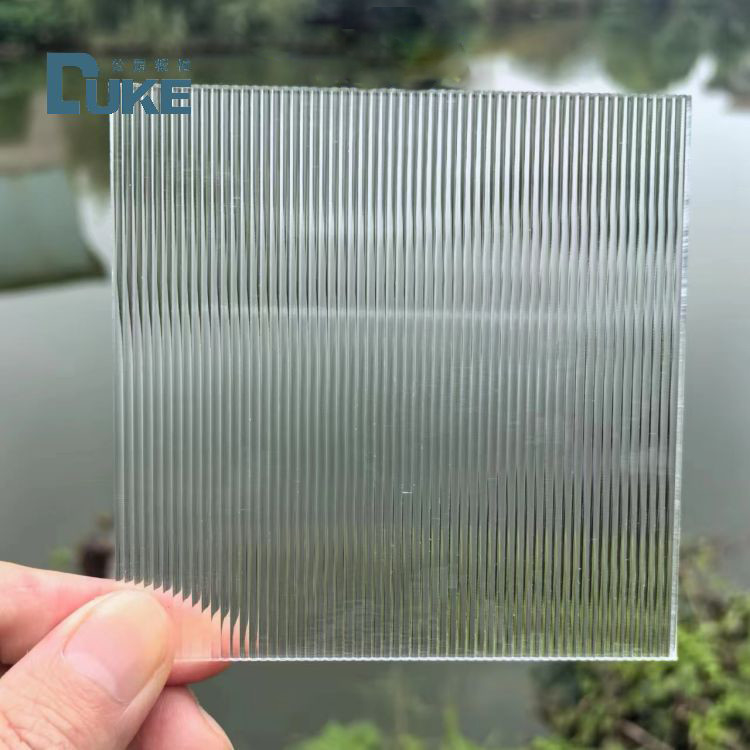 Mẫu trang trí Reeded Grey Acrylic Perspex Sheet 1220 * 2440mm cho trang trí nội thất