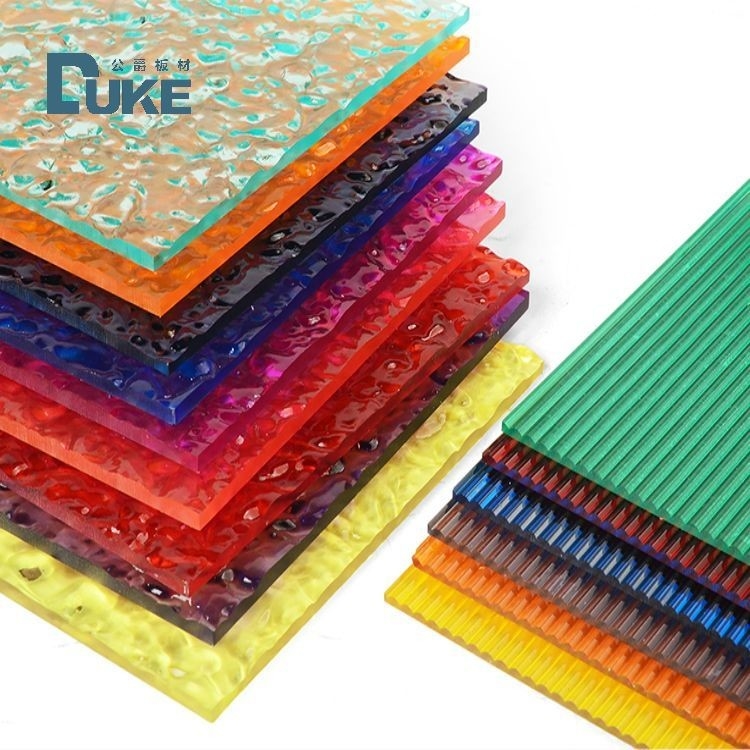 Mẫu trang trí Reeded Grey Acrylic Perspex Sheet 1220 * 2440mm cho trang trí nội thất