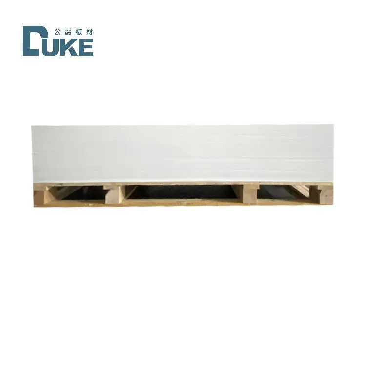 8mm Duke Nhà sản xuất 100% Virgin Mitsubishi MMA White Opal Cast Acrylic Sheet Mượt mà nhựa thủ công biển báo