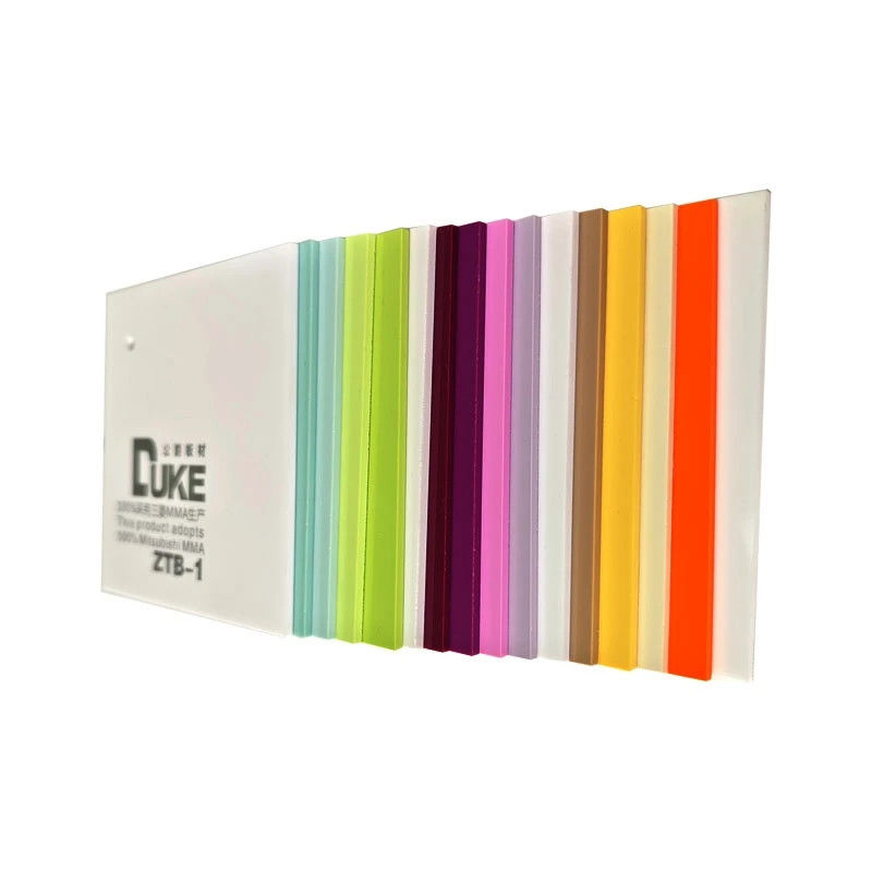 Duke 100% Virgin Mitsubishi Cast Acrylic Sheet Custom màu sắc bồn tắm Bảng nhựa Giá cạnh tranh 12mm 5mm cắt MMA