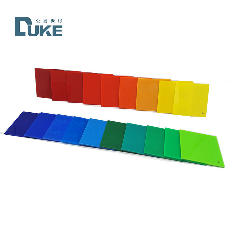 DUKE Màu sắc 4x8 Plexiglass Sign Acrylic Sheets Kháng UV