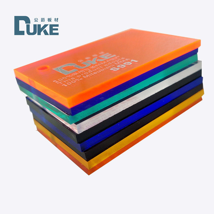 Tấm Acrylic Nguyên chất 100% Duke dày 2-40mm dùng cho Quảng cáo, Khắc & Cắt theo yêu cầu