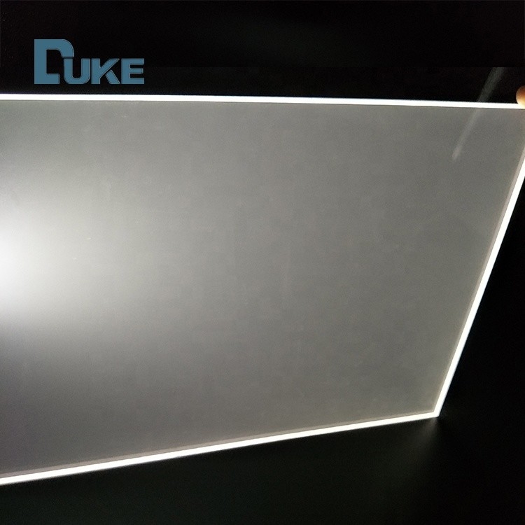 1.8mm 2mm 2.5mm Edge Light Acrylic Sheets LED Light Guide Plate Kháng axit và kiềm