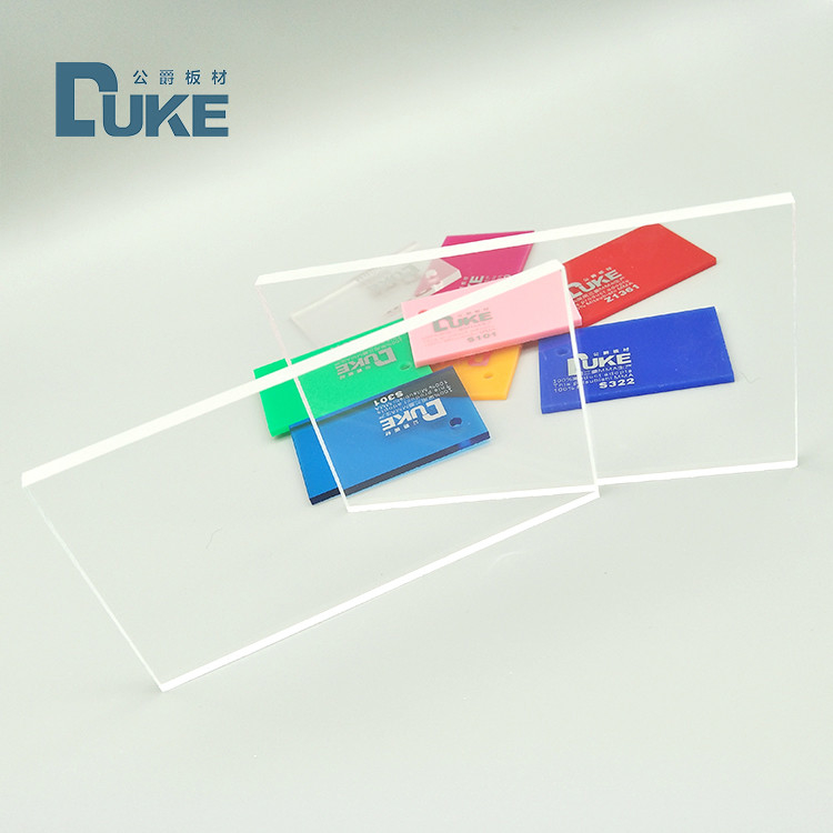 94% truyền thông Clear Cast Acrylic Sheet Màu sắc 1220*2440mm