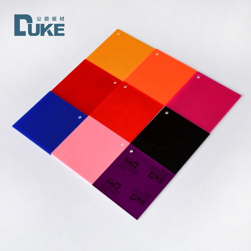 5mm Acrylic màu PMMA tấm gương truyền ánh sáng 92%