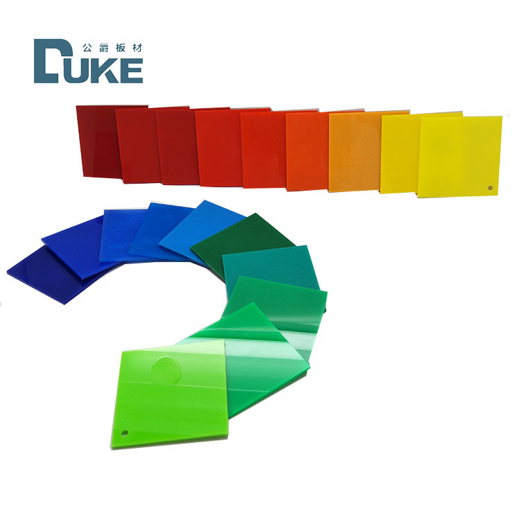 100% Virgin MMA Color Acrylic Sheets Sign Board Kháng UV