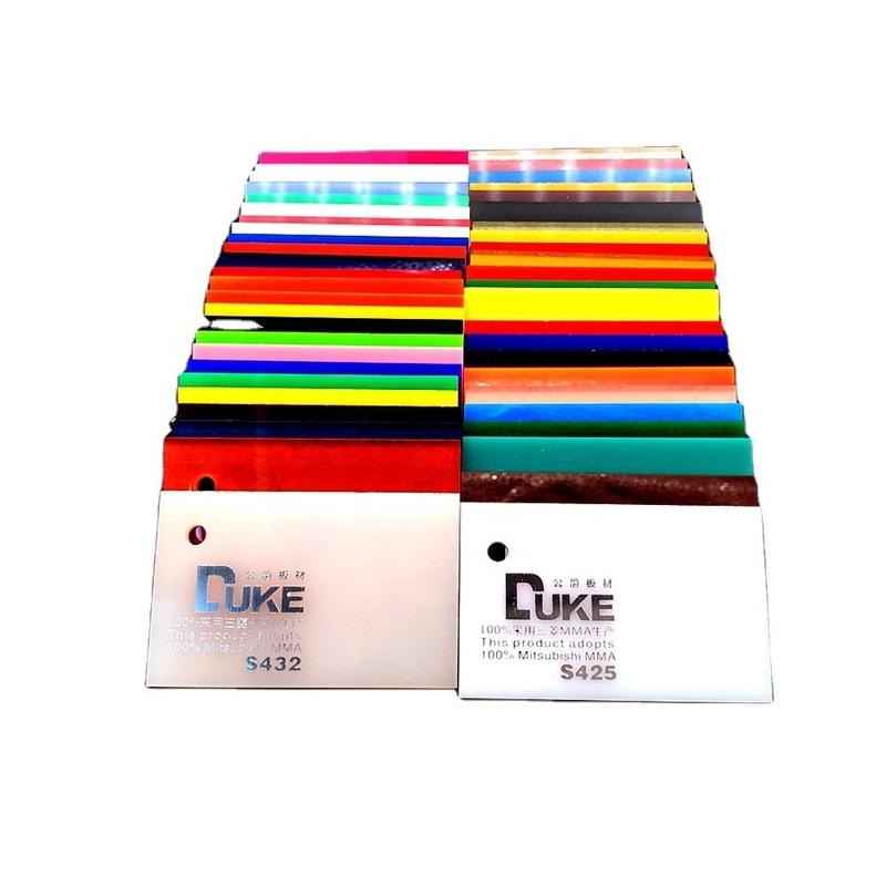 Bảng Acrylic màu đúc bền không thể vỡ 2mm đến 50mm