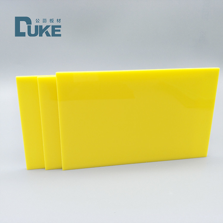 3mm Plexiglass màu vàng tấm nhựa Acrylic dạng chân không