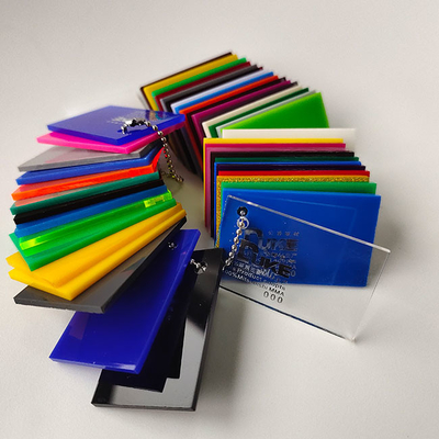 High Glossy Color Sign Acrylic Sheet Không thấm nước cho các dấu hiệu Nhà đèn