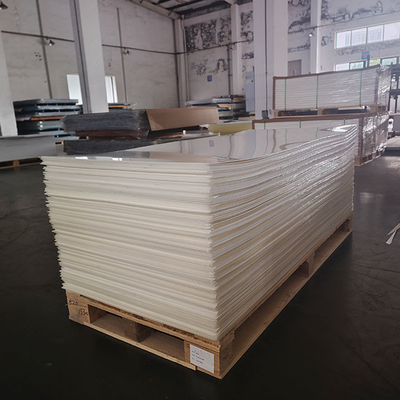 1220 * 2440mm Mitsubishi MMA White Sanitary Acrylic Sheet cho bồn tắm