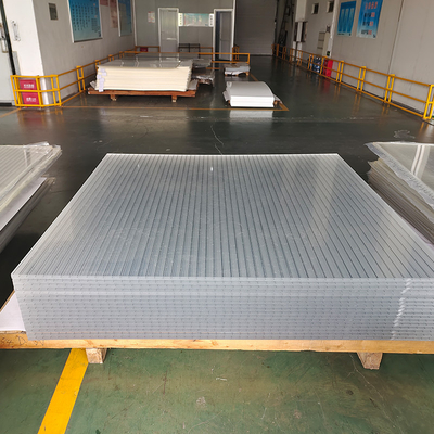 15mm đường cao tốc trang trí Pmma bảng chắn nhiễu trong suốt hàng rào