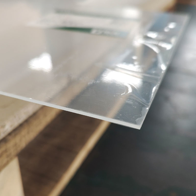 1220 * 2440mm 3mm 25mm Clear Acrylic Sheet Cast cho nền đèn LED