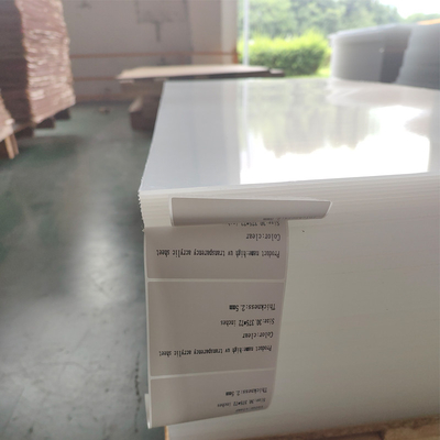 6mm 15mm Rào cản tiếng ồn Clear Cast Plastic Acrylic Sheet Perspex Sheet