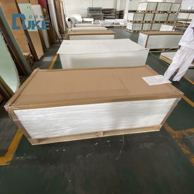 DUKE Phòng vệ sinh lớp chống nấm mốc 3mm Phòng tắm PMMA màu trắng Thiết kế tùy chỉnh tấm Acrylic đúc PE 5mm 8mm Dịch vụ cắt tùy chỉnh