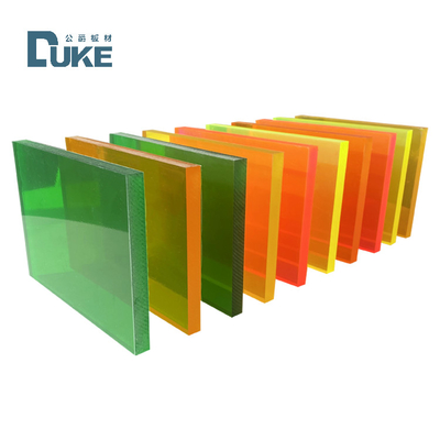 Custom 50mm Cast PMMA Fluorescent Panel 12mm PC 6mm PE Acrylic Nhựa Quảng cáo Biểu tượng trang trí Bảng 10mm Light Made Cutting
